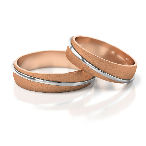 Stelmach Trauringe Weiss-Gelbgold Kleinmachnow 104